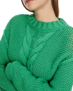 Damen Strickpullover mit Wolle