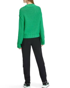 Damen Strickpullover mit Wolle