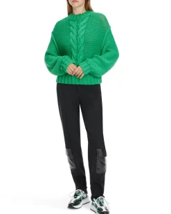 Damen Strickpullover mit Wolle