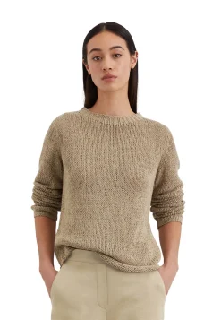 Damen Strickpullover mit Bio-Baumwolle Slim Fit