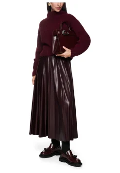 Damen Strickpullover mit Wolle und Alpaka