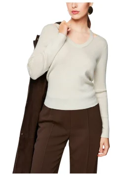 Damen Strickpullover mit Wolle