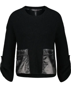 Damen Strickpullover mit Taschen
