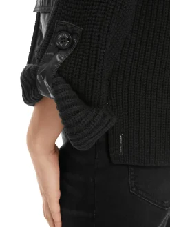 Damen Strickpullover mit Taschen