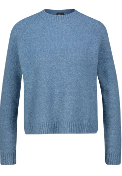 Damen Strickpullover mit Alpaka FEBISAN Regular Fit