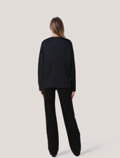 Damen Strickpullover mit Alpaka