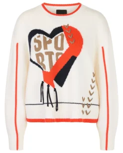 Damen Strickpullover mit Baumwolle