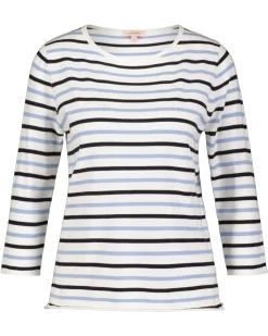 Damen Strickpullover RINGEL mit Viskose