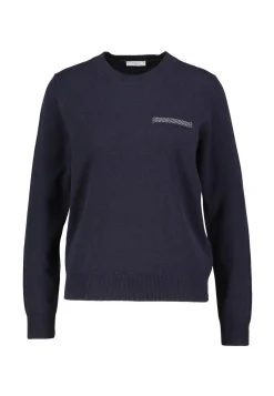 Damen Strickpullover Schurwolle-Seide-Kaschmir-Mix