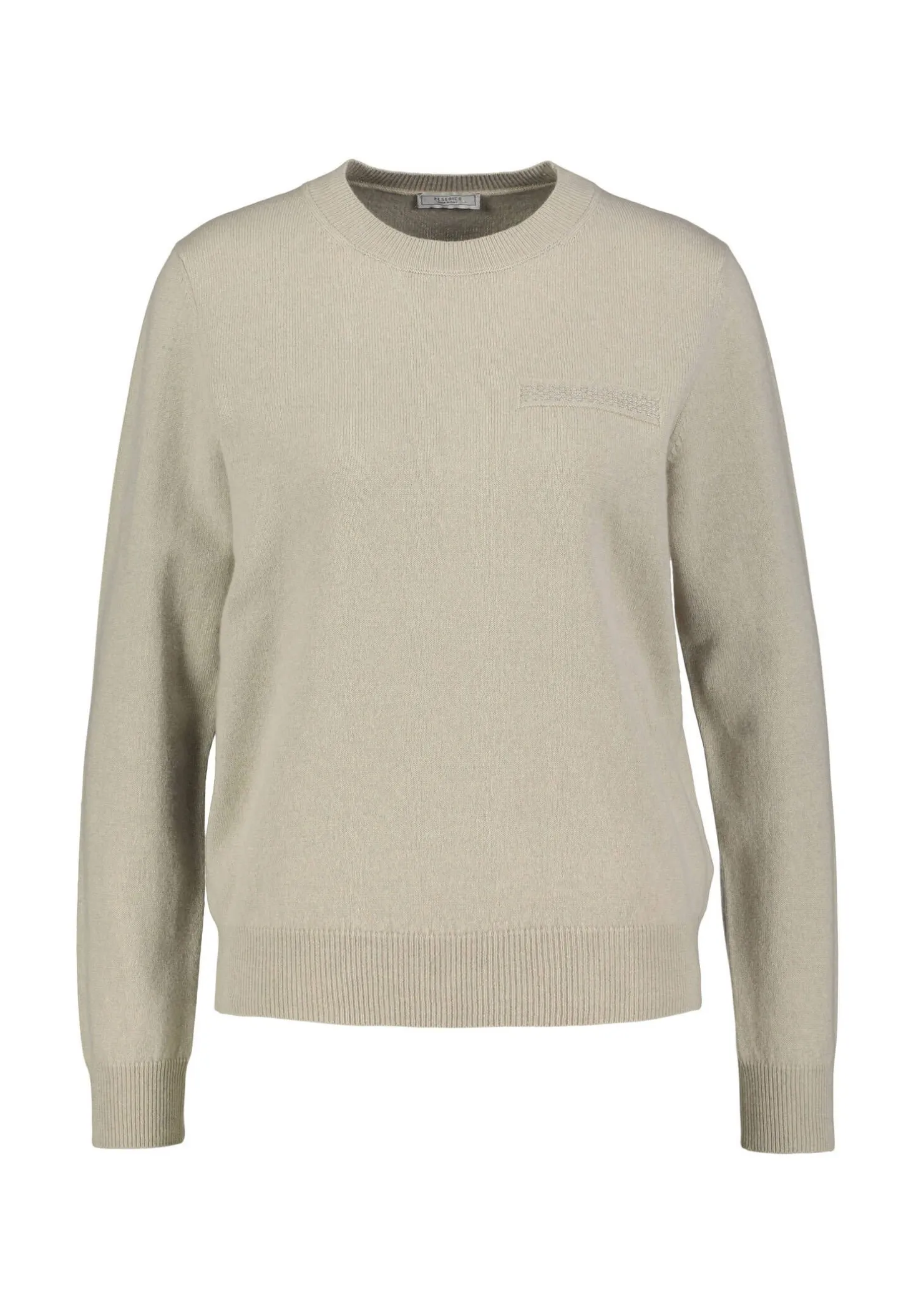 Damen Strickpullover Schurwolle-Seide-Kaschmir-Mix