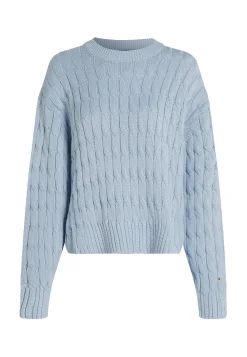 Damen Strickpullover SOFT COTTON CABLE