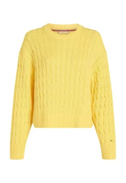 Damen Strickpullover SOFT COTTON CABLE