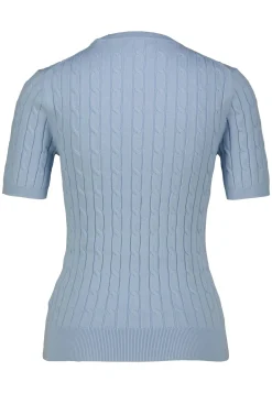 Damen Strickpullover STRETCH COTTON CABLE Slim Fit