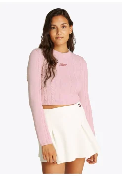 Damen Strickpullover TJW CABLE SCRIPT SWEATER EXT