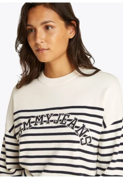 Damen Strickpullover TJW STRIPE VARSITY SWEATER