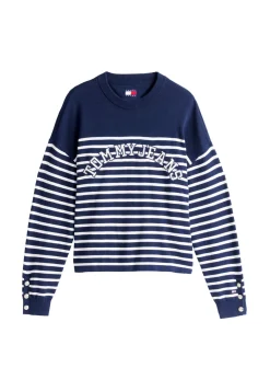 Damen Strickpullover TJW STRIPE VARSITY SWEATER