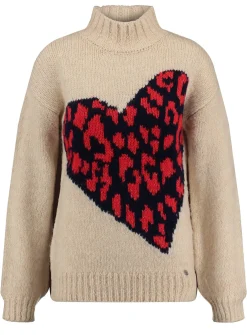 Damen Strickpullover WKN HEART Relaxed Fit