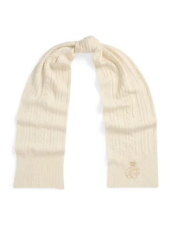 Damen Strickschal mit Wolle