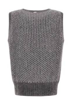 Damen Stricktop aus Alpaka-Mix