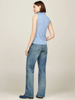 Damen Stricktop aus Merinowolle Slim Fit