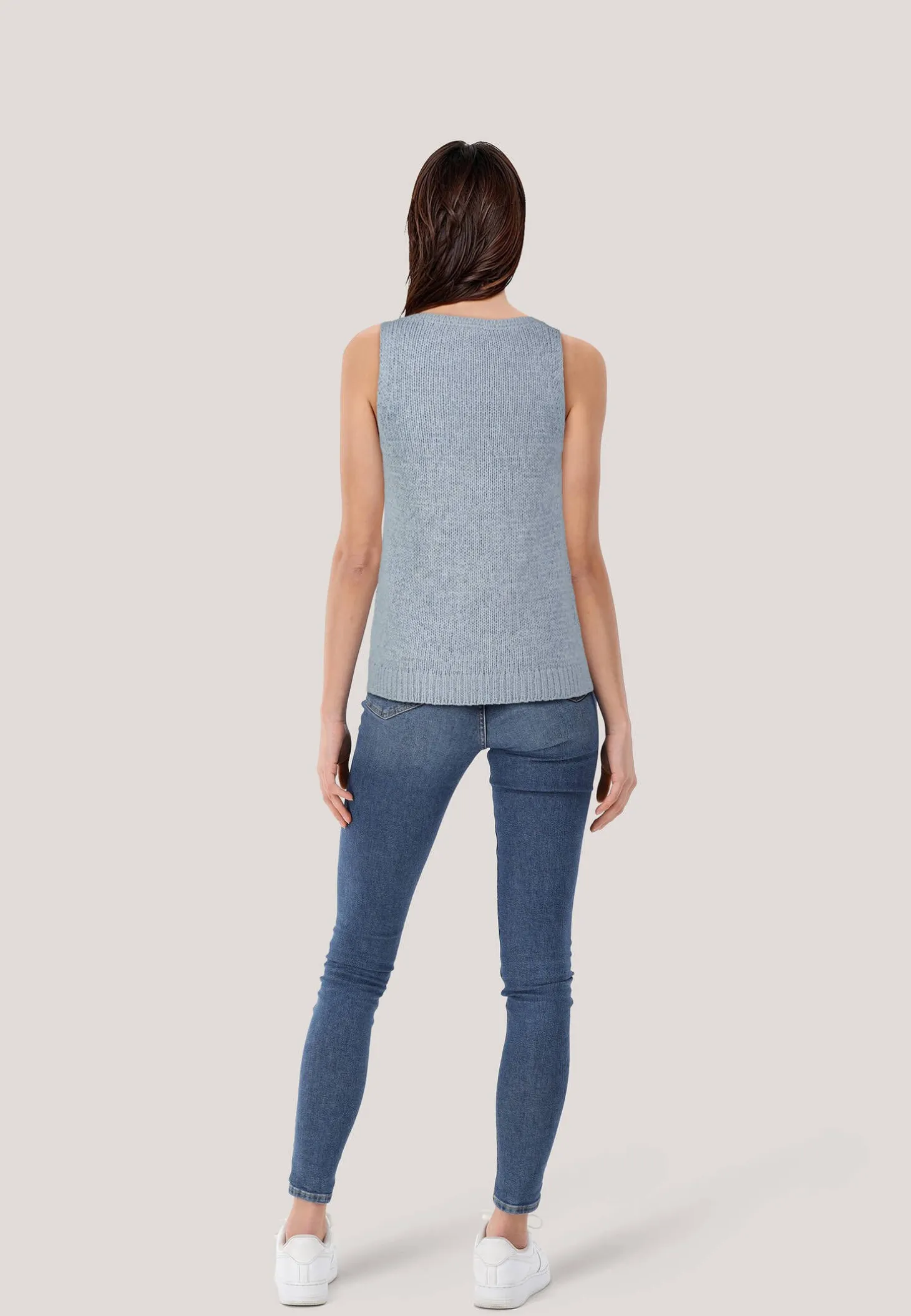 Damen Stricktop mit Baumwolle