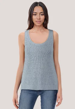 Damen Stricktop mit Baumwolle