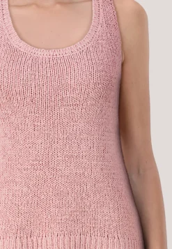 Damen Stricktop mit Baumwolle