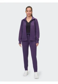 Damen Sweatjacke FLORENCE mit Stehkragen