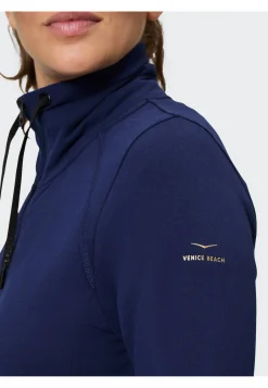 Damen Sweatjacke FLORENCE mit Stehkragen