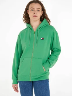 Damen Sweatjacke mit Kapuze TJW RLX XS BADGE ZIP TRHU