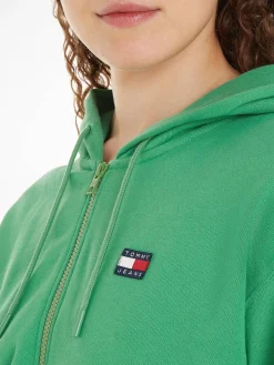 Damen Sweatjacke mit Kapuze TJW RLX XS BADGE ZIP TRHU