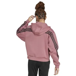 Damen Sweatjacke mit Kapuze FUTURE ICONS 3-STREIFEN