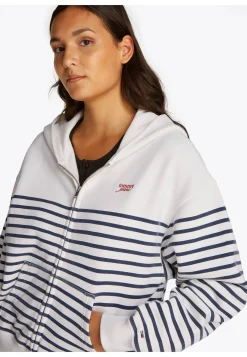 Damen Sweatjacke TJW BXY SCRIPT LOGO ZIP THRU
