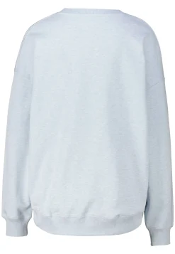 Damen Sweatshirt BOXY OUTLINE FLAG Relaxed Fit