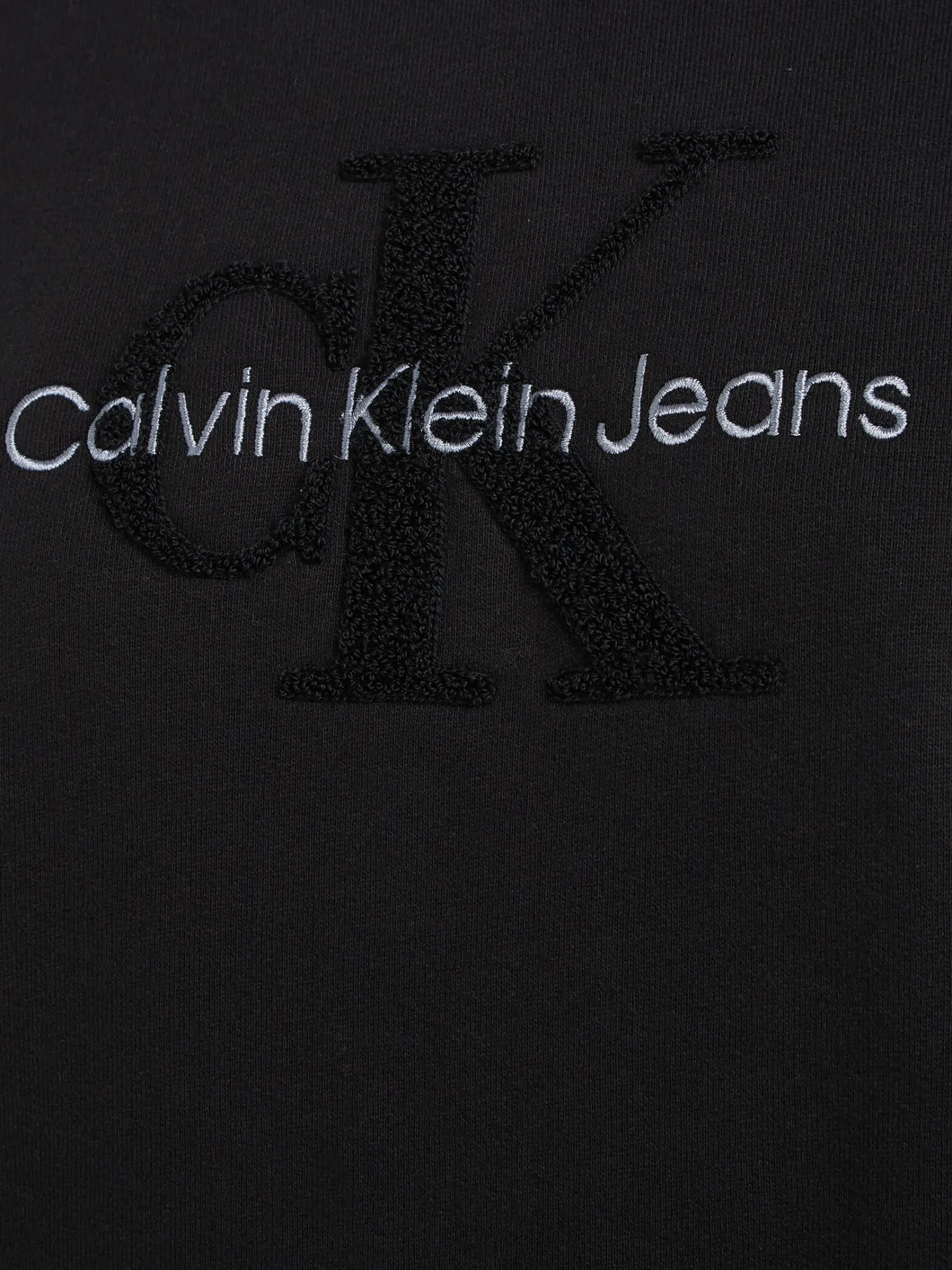 Damen Sweatshirt CHENILLE MONOLOGO Relaxed Fit