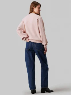 Damen Sweatshirt CHENILLE MONOLOGO Relaxed Fit