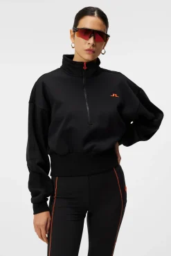 Damen Sweatshirt LUCIA ZIP MOCK NECK