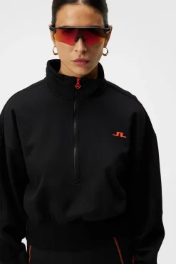 Damen Sweatshirt LUCIA ZIP MOCK NECK