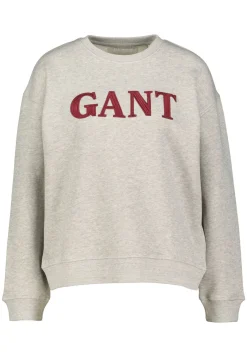 Damen Sweatshirt mit Logo-Stickerei