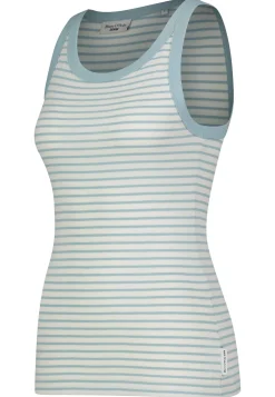 Damen Tanktop aus geripptem Jersey Slim Fit