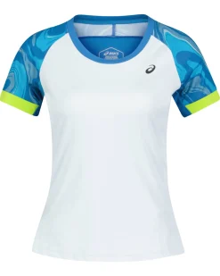 Damen Tennisshirt COURT GRAPHIC SHORT SLEEVE TOP