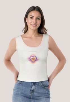 Damen Top aus Baumwolle DELARINA_B