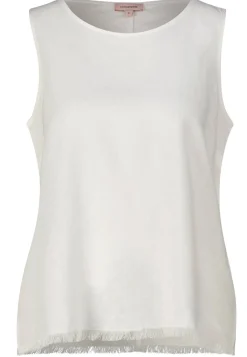 Damen Top mit Leinen