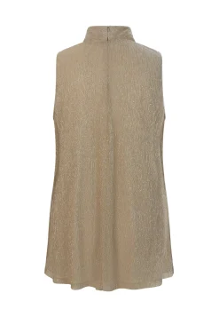 Damen Top mit Stehkragen