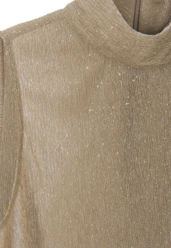 Damen Top mit Stehkragen