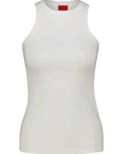 Damen Top PLAIN TANK Slim Fit