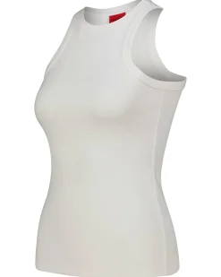 Damen Top PLAIN TANK Slim Fit