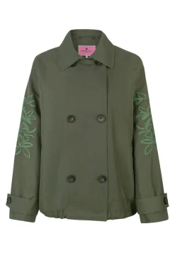Damen Trenchcoat-Jacke