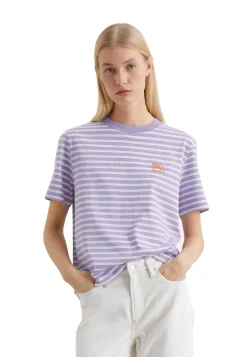 Damen T-Shirt aus Heavy Jersey Relaxed Fit