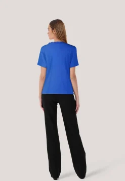 Damen T-Shirt aus Leinen und Baumwolle